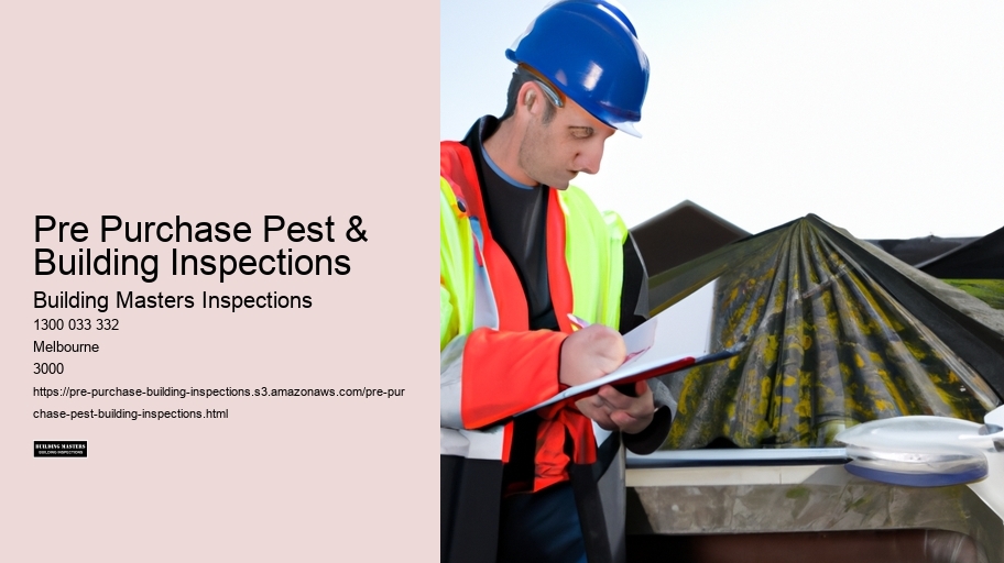 Pre Purchase Pest & Building Inspections